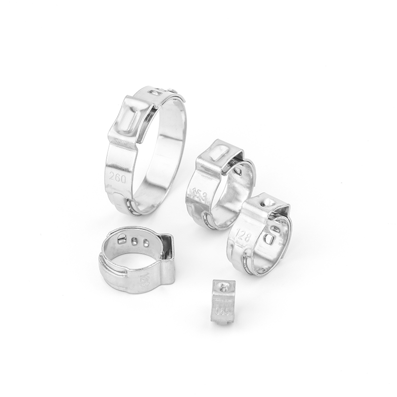 300 Series Stainless Steel PEX Pinch Clamp – Single Ear Stepless Hose Clamp